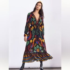 Farm Rio Georgette Maxi Dress